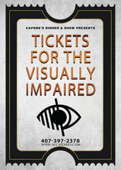Tickets for the Visually Impaired