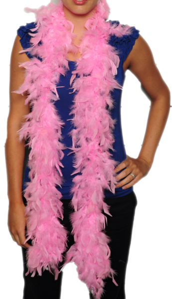 NEW! Beautiful 6 foot Hot Pink Feather Boa Flapper Costume Saloon Girl Can  Can