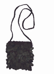 Flapper Sequin Handbag Black