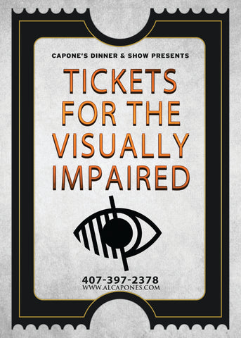 Tickets for the Visually Impaired